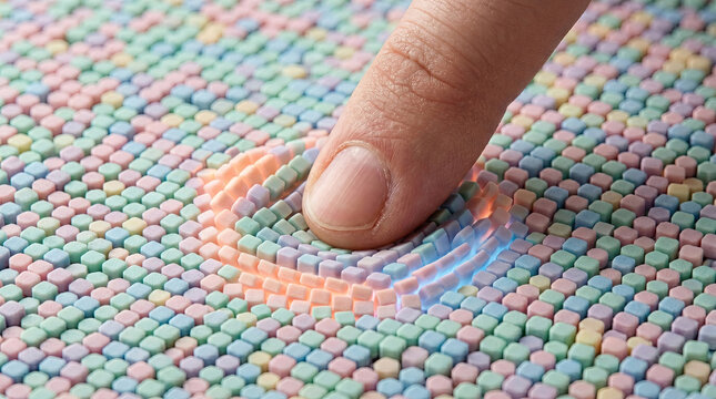 Advanced Haptic Touch Surface with Micro Array Feedback Technology