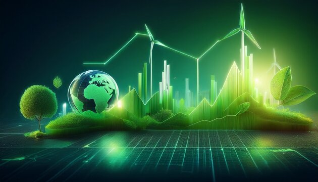 esg investing strategies for maximizing returns in sustainable business financial markets graphical analysis green technology