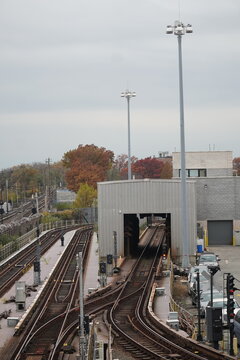 Urban Train and Transit Landscape