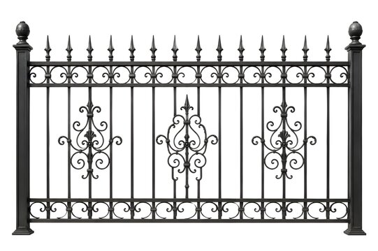 Decorative Iron Fence