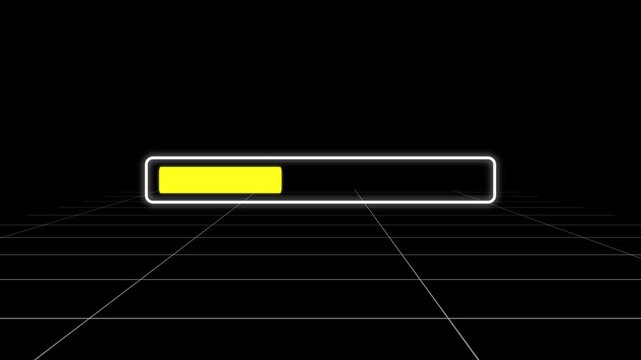 Abstract Sci Fi Screen Loading Background