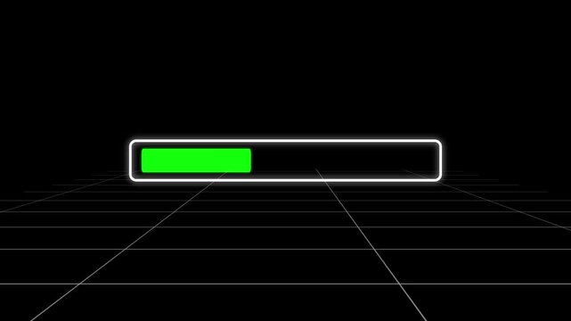 Abstract Sci Fi Screen Loading Background