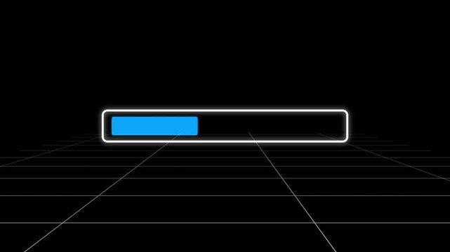 Abstract Sci Fi Screen Loading Background