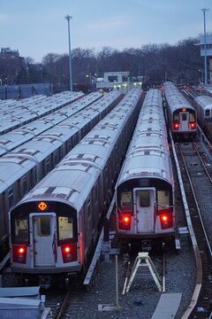 Urban Train and Transit Landscape