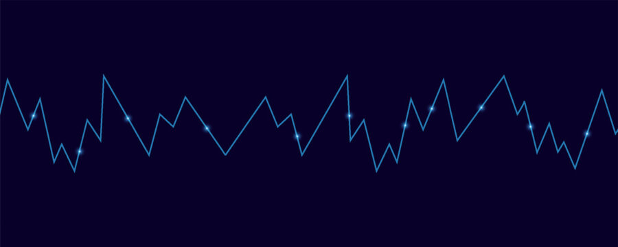 Stock market graphs background vector