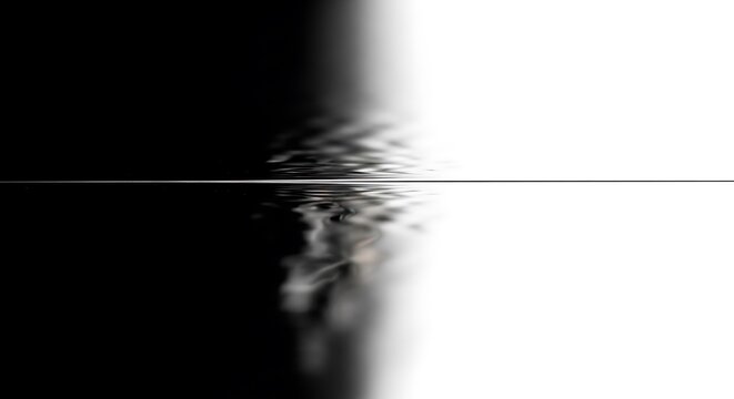 Black and white abstract light gradient.