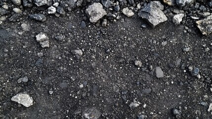 Fototapeta premium Close view of concrete aggregate material texture and detail