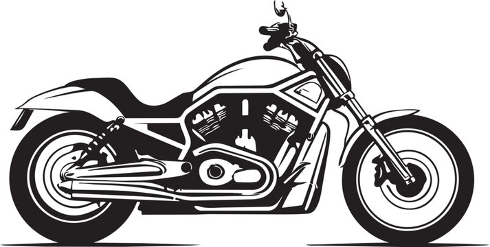 american motorcycle vector,