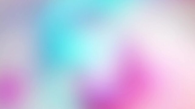 Soft light abstract gradient background with holographic color transitions. Colors: Mint and Pale Pink. Suitable for modern app interfaces, wellness videos, and tech backgrounds