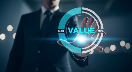 Obraz premium Unlocking maximum value business optimization concept
