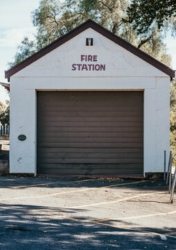 Fire station shed