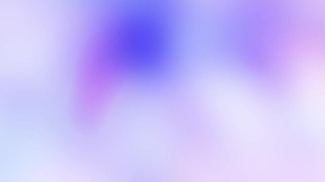 Soft abstract gradient motion loop with blurred blue fluid shifts. Colors: Powder Blue and Periwinkle. Beautiful background for creative social media content, promos, and title cards