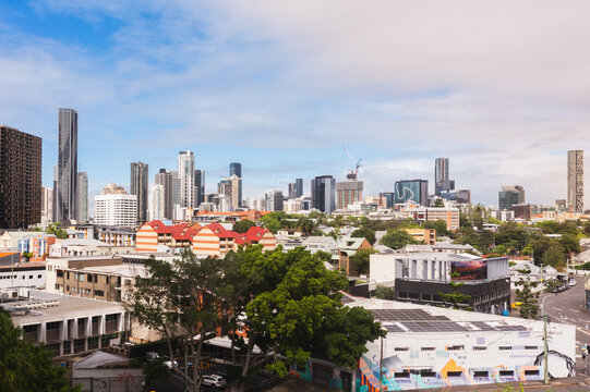 Brisbane City from the Valley
