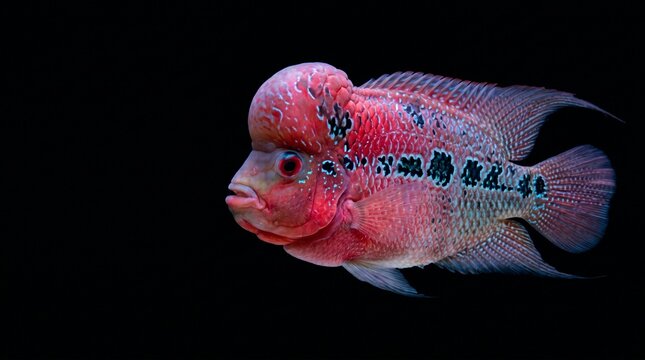 Flowerhorn cichlid