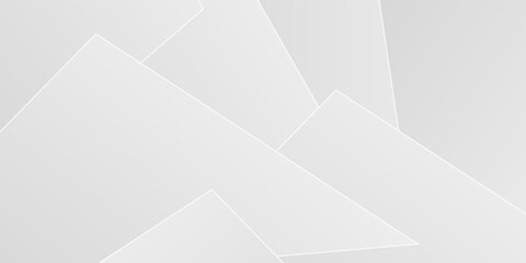 Fototapeta premium Abstract White Geometric Background with Diagonal Lines. Minimal abstract background in white and light gray tones with geometric diagonal lines and subtle gradient effects.
