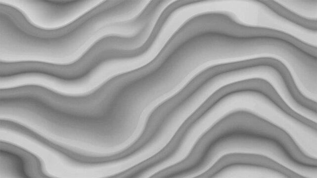 Abstract Light Reflective Ripples on White Surface Milky Water Waves Flow Smooth Satin Crumples V 01