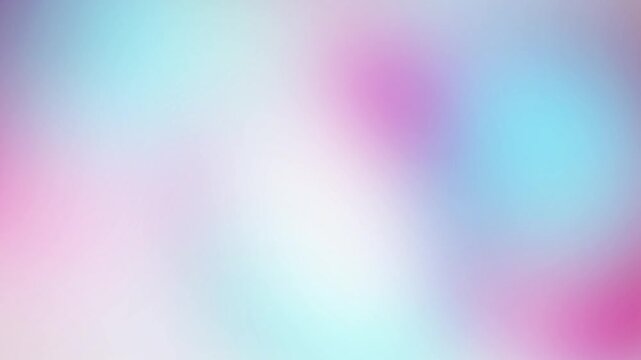 Soft light abstract gradient background with holographic color transitions. Colors: Rose and Pearl White. Suitable for modern app interfaces, wellness videos, and tech backgrounds