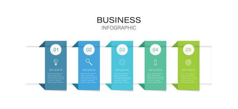 Set of infographic elements data visualization vector design template.  Vector infographic template.  Can be used for process diagram, presentations, workflow layout, banner, flow chart, info graph