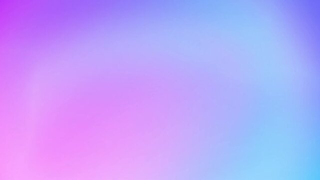 Minimalist abstract gradient loop with smooth purple fluid shifts. Colors: Lavender and Bright Violet. Ideal for meditation videos, relaxation podcasts, or soft title backgrounds