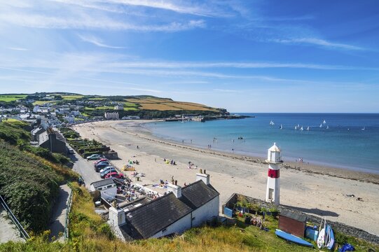 Beach of Port Erin, Isle of Man, United Kingdom