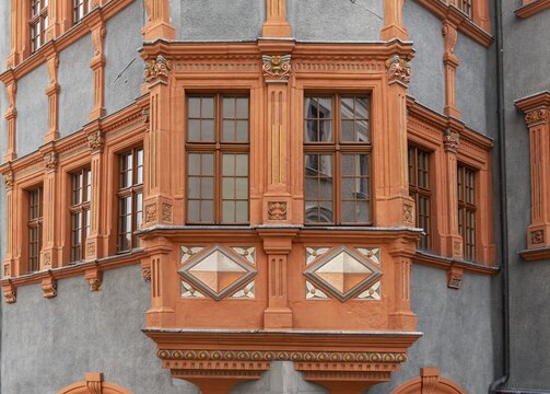 Sch&ouml;nhof, Schoenhof, Building of Silesian Museum, Schlesisches Museum, G&ouml;rlitz, Goerlitz, Germany