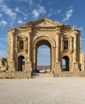 Arch of Hadrian, Jerash, Jordan