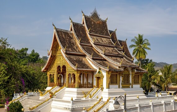 Wat Ho Pha Bang pavilion, Royal Palace, Luang Prabang, Laos