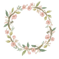 Fototapeta premium floral frame with flowers, frame of flower,frame with flowers and wild flowers sketch vector floral herb
