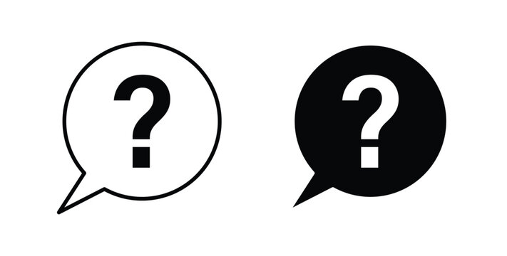 Interrogation icon, outline style icon for web. vector graphics