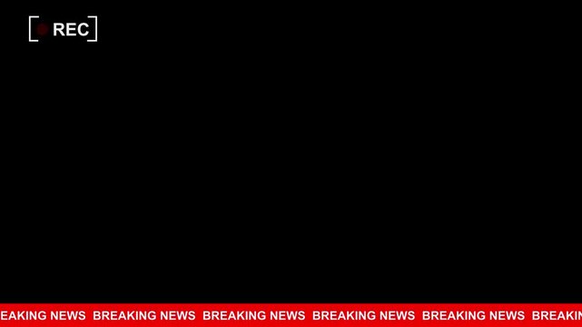 Breaking News Background Animation Broadcast Studio Virtual Set Abstract Digital World Map Motion Graphic Corporate Video Element