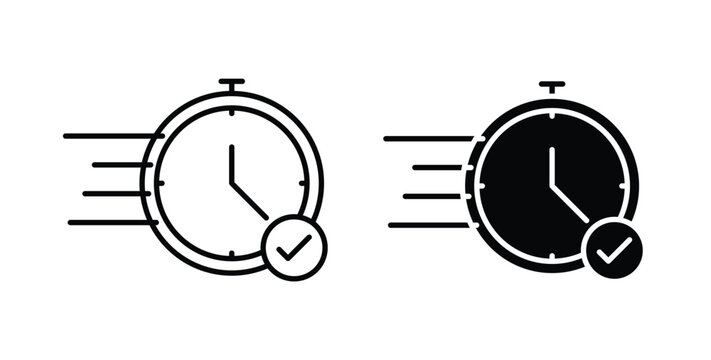 quick response icon, outline style icon for web. vector graphics