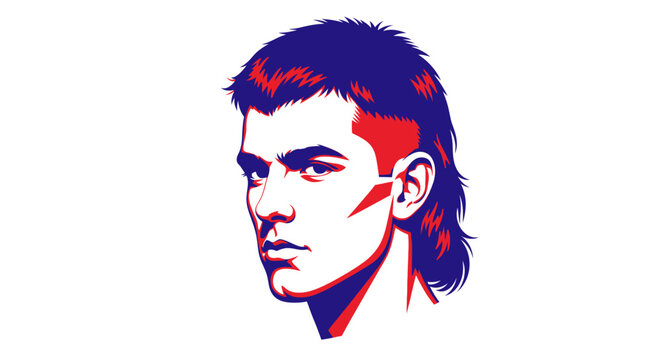 Illustration of a young man.