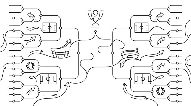 Complex electrical circuit diagram with various components and connections