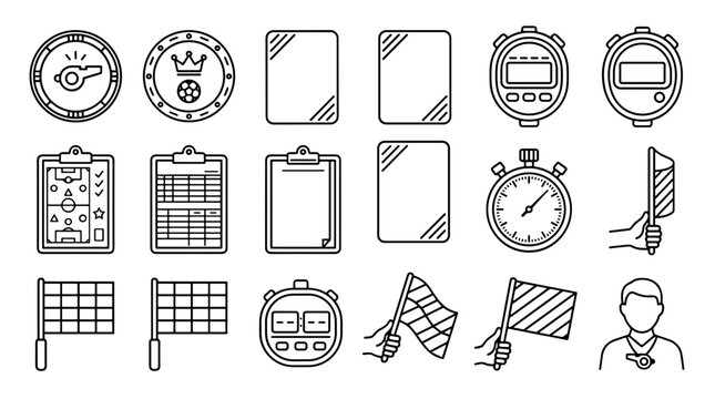 Collection of various digital and analog timekeeping devices and tools