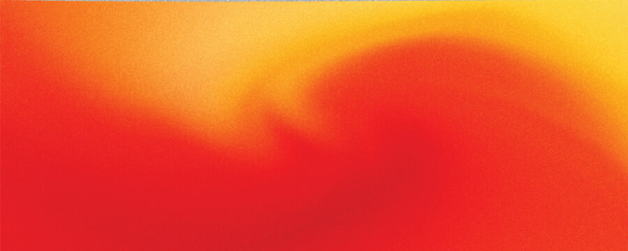 Warm orange yellow red gradient background. Autumn colored blurred wallpaper. Fall smooth gradation backdrop for banner, poster, leaflet, brochure, booklet. Vector abstract fiery template overlay