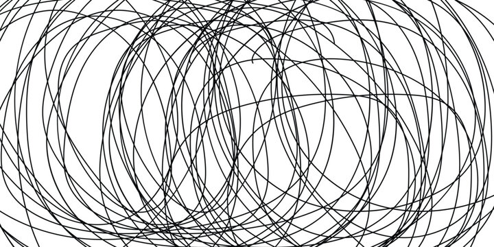 simple black chaotic line design for banner poster background.