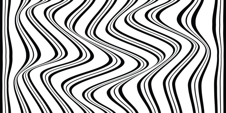 simple line wave pattern art for banner poster background.