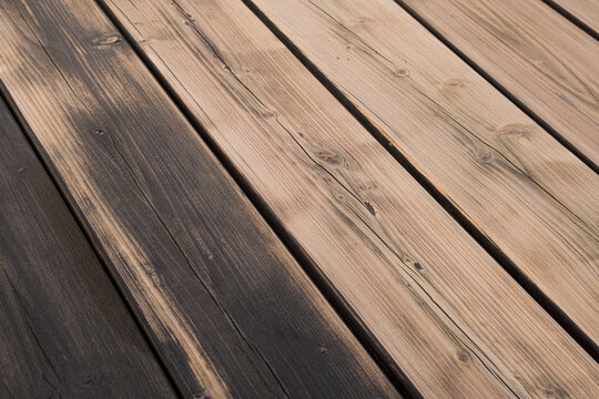 gros plan de planche de bois