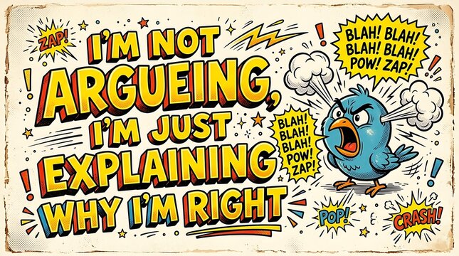 I'm Not Arguing.