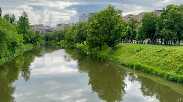 lake in the park