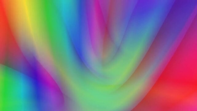 Abstract colorful rainbow gradient background animation with smooth vibrant color transitions