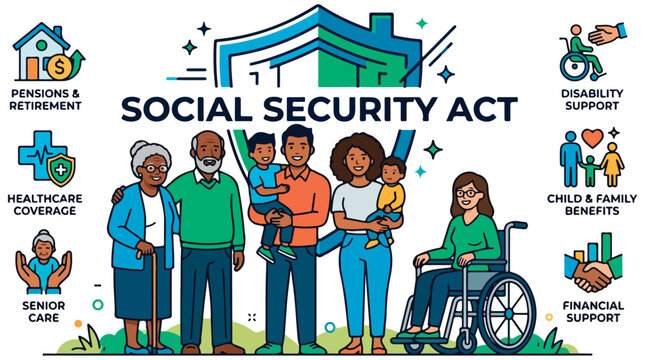 Diverse family with disability support.