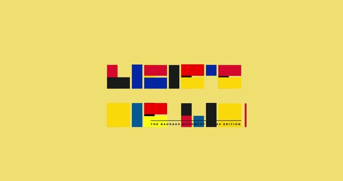 Colorful Pixel Art Letters Isolated Background.
