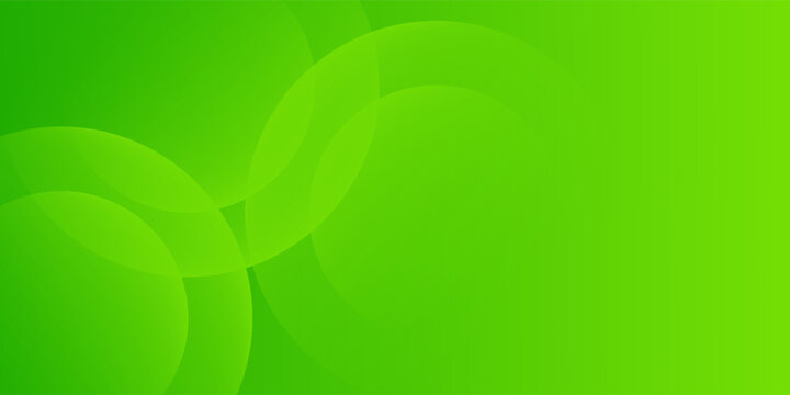 green background with nice and modern circle pattern
