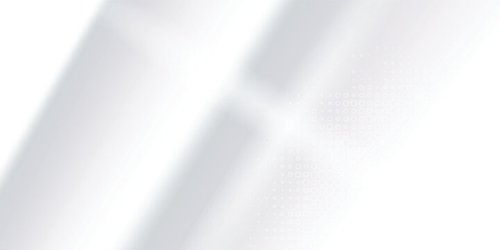 Silver foil background with metal mirror texture. Chrome gradient surface with light gloss. Vector aluminum grey sheet with reflection