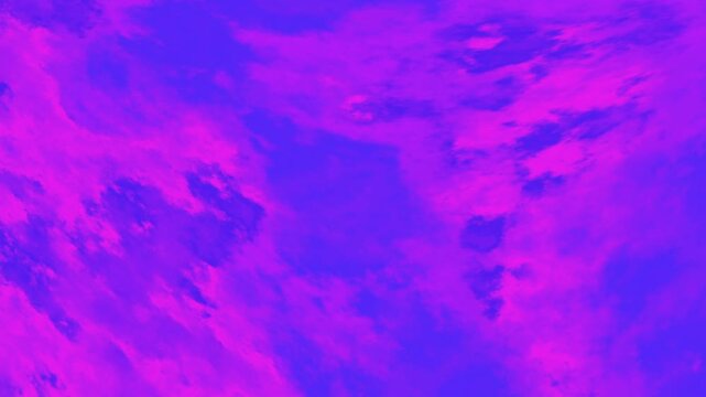 Abstract Neon Duotone Purple Magenta and Electric Blue Cloud Texture Background