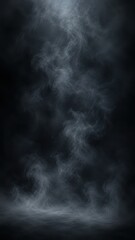 Fototapeta premium Abstract Smoke Overlay Vertical Social Media Background for Digital Content