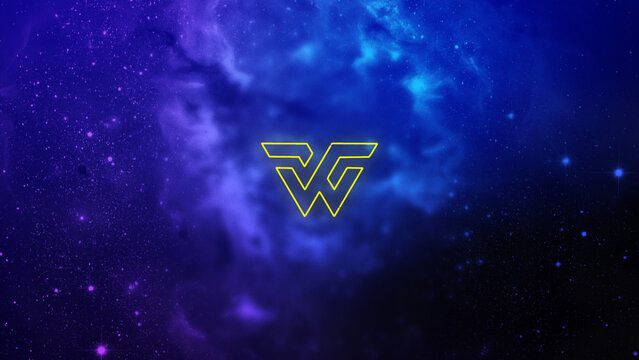 Epic Cinematic Space Crawl Logo Reveal with Perspective Scrolling Text and Nebula Background