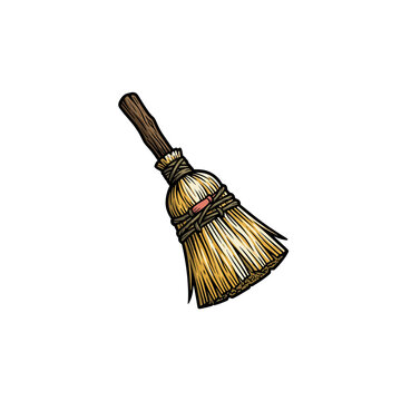 Broom sweep t-shirt design