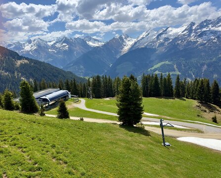 Alm / Skipiste in Zell am Ziller (Tirol)